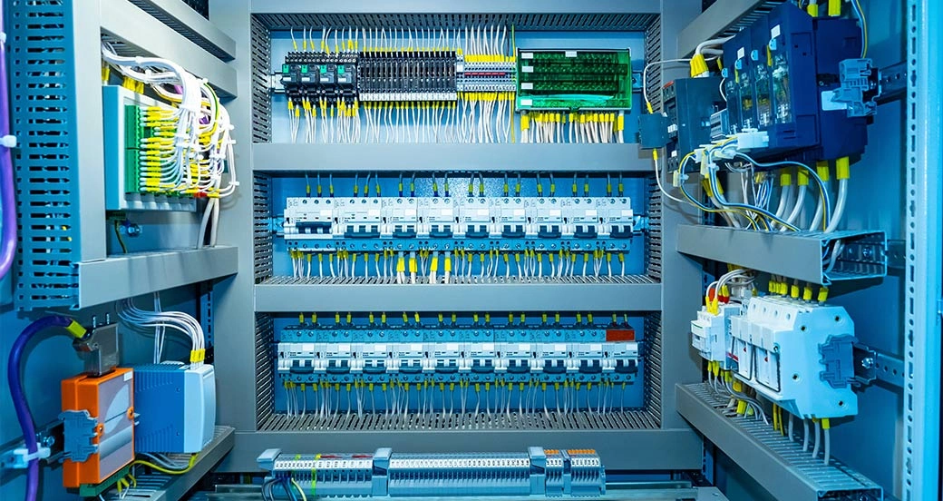 Technical line illustration for Electrical Equipment